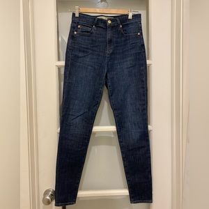 GAP High rise skinny jeans Sz 27 (regular)